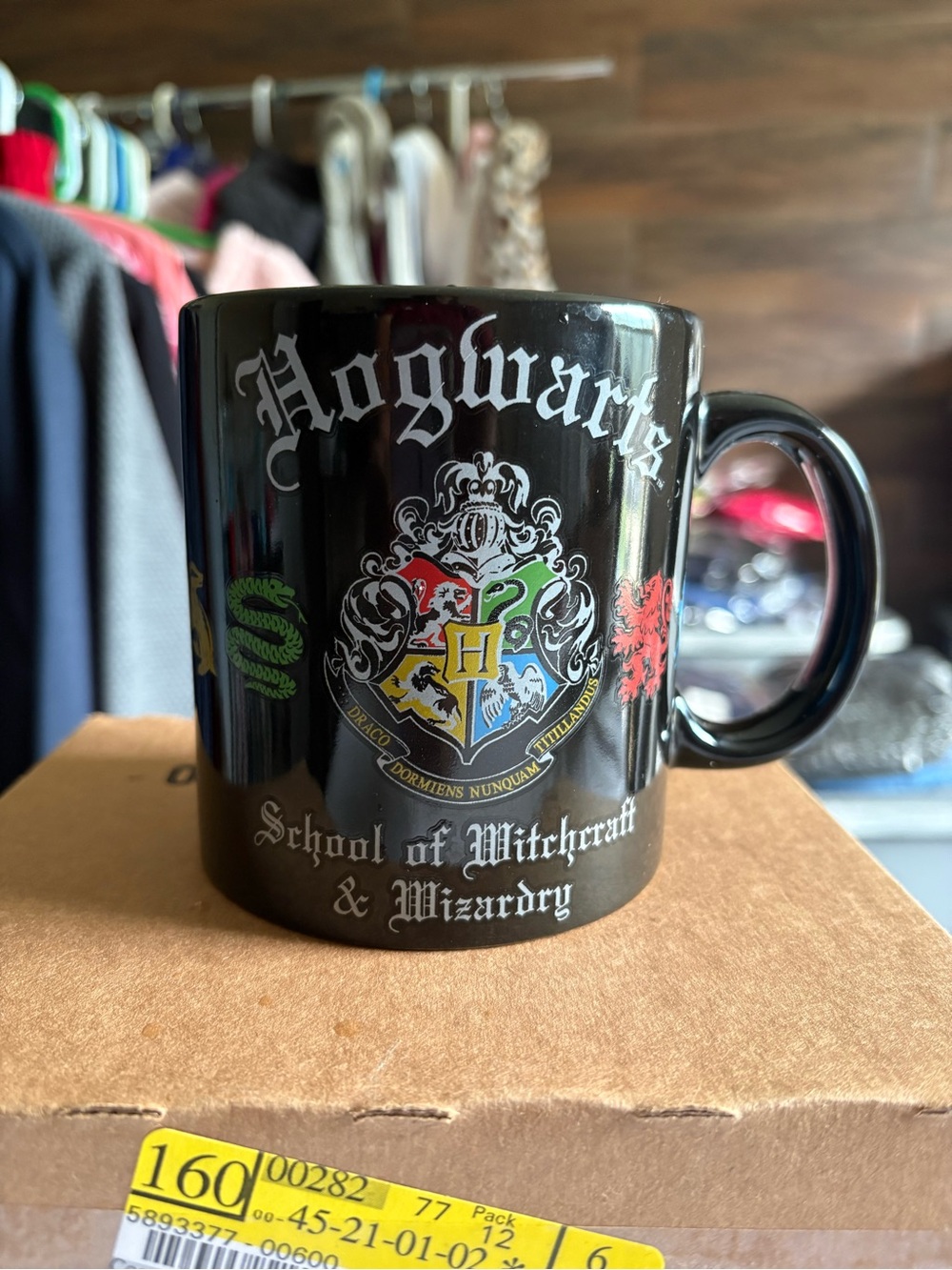 Harry Potter Hogwarts School of Witchcraft & Witchery Ceramic Coffee Mug